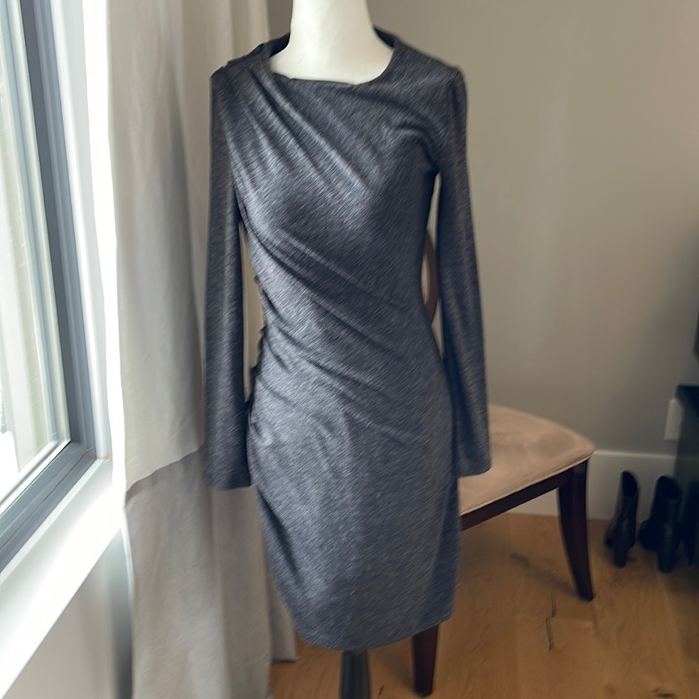 Banana Republic long sleeve crew neck dress